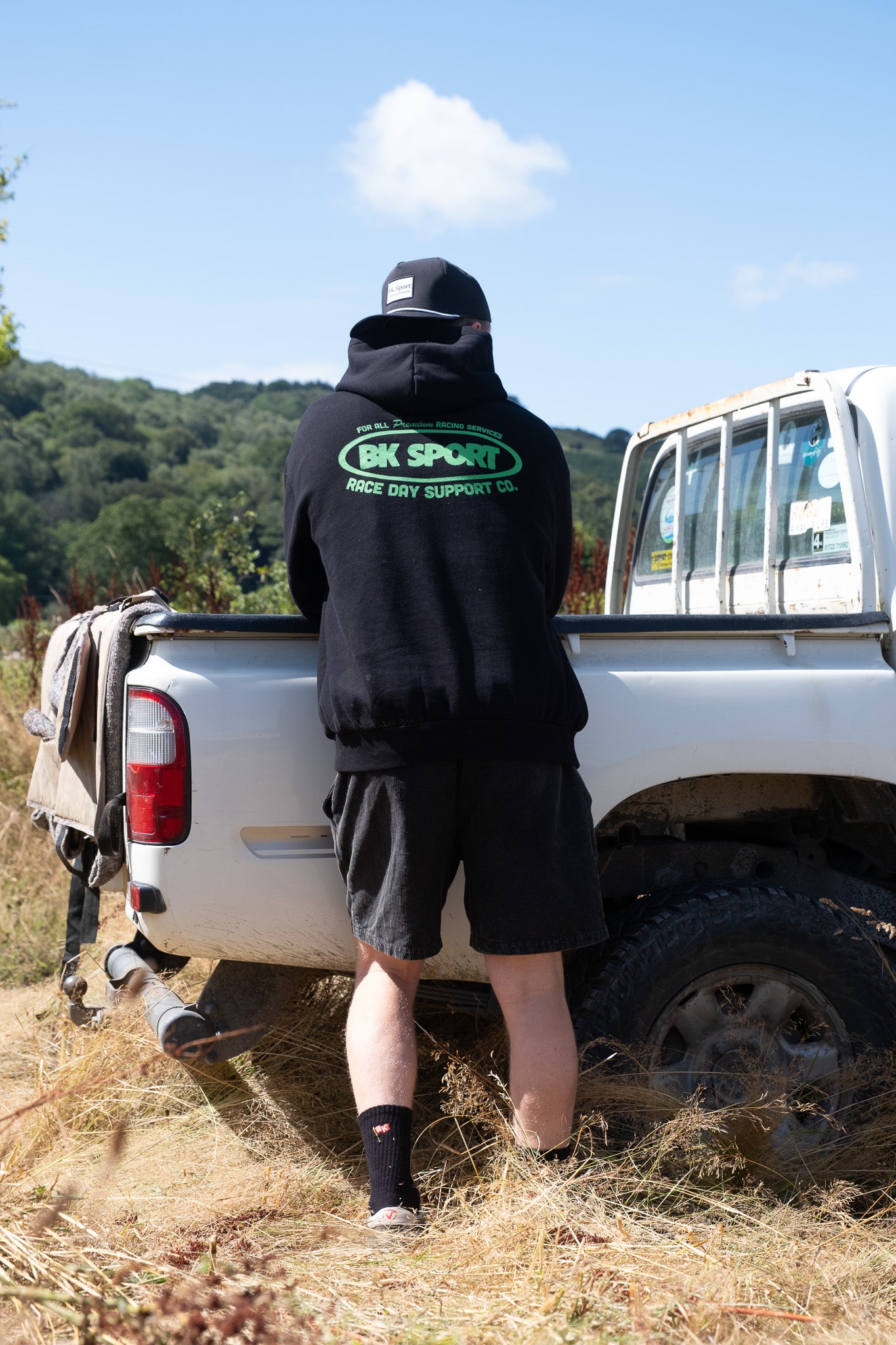 THE BLACK RACE DAY HOODIE