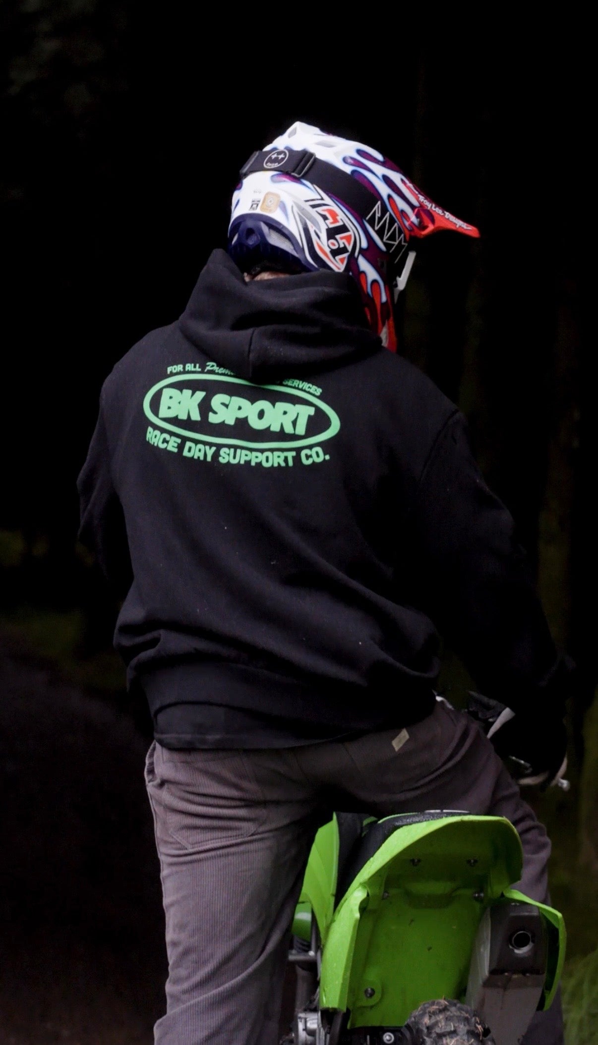 THE BLACK RACE DAY HOODIE